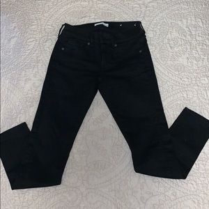 Loft Black Skinny Jeans